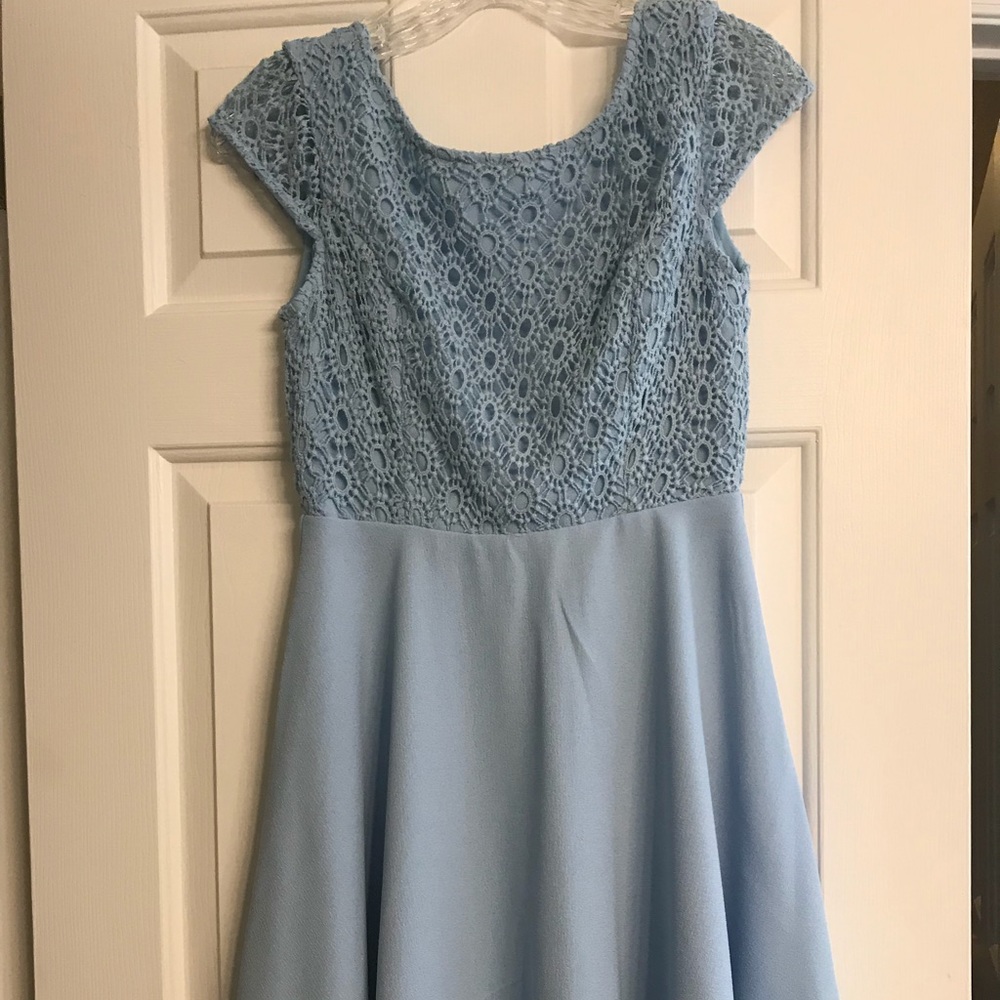 Altar’d State Powder Blue mini dress